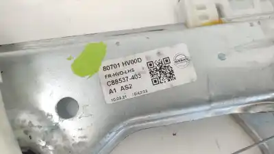 Автозапчастина б/у регулятор вікна передній лівий для nissan qashqai ii suv (j11, j11_) 1.3 dig-t посилання на oem iam 80701hv00d 80701hv00d 80701hv00d