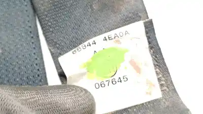 Автозапчастина б/у задній лівий ремін безпеки для nissan qashqai ii suv (j11, j11_) 1.3 dig-t посилання на oem iam 888444ea0a 888444ea0a 888444ea0a