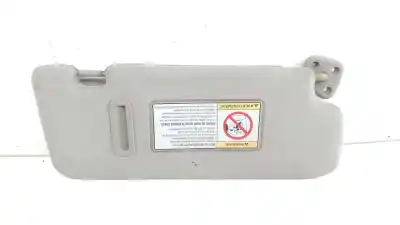 Second-hand car spare part left sunshade for ssangyong actyon i 2.0 xdi oem iam references 7611009501abr 7611009501abr 7611009501abr