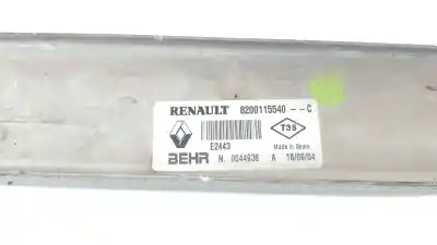 Автозапчасти б/у интеркулер за renault scénic ii (jm0/1_) 1.5 dci (jm02, jm13) ссылки oem iam 8200115540c 8200115540c 8200115540c
