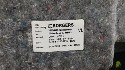 Автозапчастина б/у оббірка передніх дверей ліва для volkswagen arteon (3h7, 3h8) 2.0 tdi посилання на oem iam 3g8867011 3g8867011 3g8867011