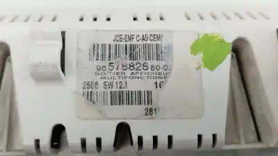 Автозапчастина б/у багатофункційний дисплей для citroen c4 i (lc_) 1.6 hdi посилання на oem iam 9657882880 9657882880 9657882880