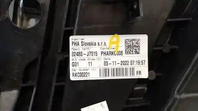 Автозапчасти б/у регулятор стекла переднего правого за kia ceed tourer (cd) 1.0 t-gdi ссылки oem iam 82460j7015 82460j7015 82460j7015