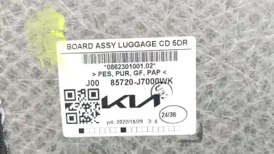 Автозапчасти б/у обивка пола багажника за kia ceed tourer (cd) 1.0 t-gdi ссылки oem iam 85720j7000wk 85720j7000wk 85720j7000wk