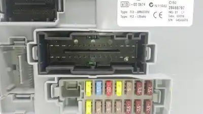 Second-hand car spare part fuse box unit for opel combo tour (x12) 1.3 cdti (c26, d26, e26, c05) oem iam references 116ri000674 116ri000674 116ri000674