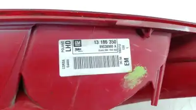 Second-hand car spare part left tailgate light for opel corsa d (s07) 1.3 cdti (l08, l68) oem iam references 13186350 13186350 13186350