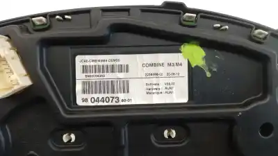 Автозапчастина б/у панель інструментів для citroen c-elysee (dd_) 1.6 hdi 92 посилання на oem iam 9804407380 9804407380 9804407380