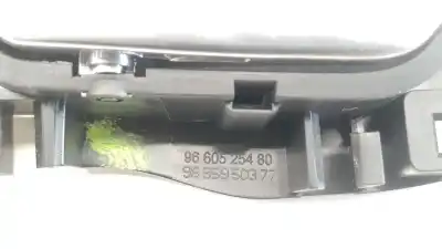 Автозапчастина б/у ліва передня внутрішня ручка для citroen c-elysee (dd_) 1.6 hdi 92 посилання на oem iam 9660525480 9660525480 9660525480