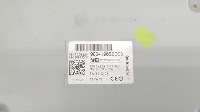 Автозапчасти б/у аудиосистема / радио cd за citroen c-elysee (dd_) 1.6 hdi 92 ссылки oem iam 98041965zd00 98041965zd00 98041965zd00