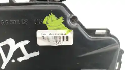 Second-hand car spare part left front door lock for skoda fabia i (6y2) 1.9 tdi oem iam references 3b1837015am 3b1837015am 3b1837015am