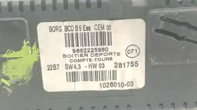 Pièce détachée automobile d'occasion écran multifonctions pour citroen c4 i (lc_) 1.6 16v références oem iam 9662225980 9662225980 9662225980