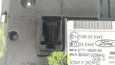 Pièce détachée automobile d'occasion écran multifonctions pour ford fiesta vi (cb1, ccn) 1.5 tdci références oem iam et7t18b955bb et7t18b955bb et7t18b955bb