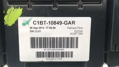 İkinci el araba yedek parçası enstrüman paneli için ford fiesta vi (cb1, ccn) 1.5 tdci oem iam referansları c1bt10849gar c1bt10849gar c1bt10849gar