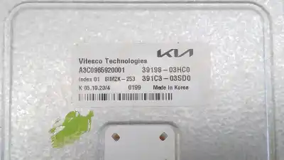 Автозапчасти б/у проверьте блок управления за kia xceed (cd) 1.6 gdi hybrid ссылки oem iam a3c0965920001 391c103sd0 391c103sd0 391c103sd0