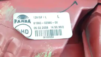 Second-hand car spare part left tailgate light for toyota auris (_e15_) 2.0 d-4d (ade150_) oem iam references 8156002380 8156002380 8156002380