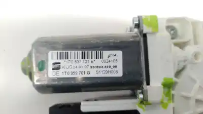 Second-hand car spare part driver left window regulator for seat leon (1p1) 2.0 tdi 16v oem iam references 1p0837401e 1p0837401e 1p0837401e