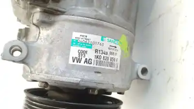 Автозапчасти б/у компрессор кондиционера воздуха за seat leon (1p1) 2.0 tdi 16v ссылки oem iam 1k0820859f 1k0820859f 1k0820859f