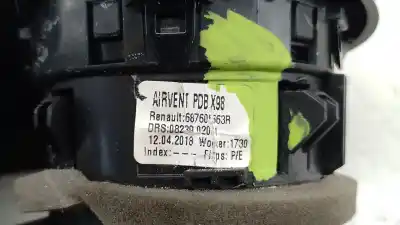 Автозапчастина б/у аератор для renault clio iv (bh_) 1.5 dci 90 посилання на oem iam 687605663r 687605663r 687605663r