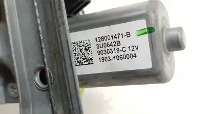 Second-hand car spare part passenger side right window regulator for renault clio iv (bh_) 1.5 dci 90 oem iam references 128001471b 128001471b 128001471b