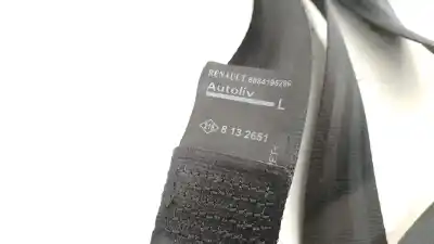 Автозапчастина б/у задній лівий ремін безпеки для renault clio iv (bh_) 1.5 dci 90 посилання на oem iam 888419629r 888419629r 888419629r
