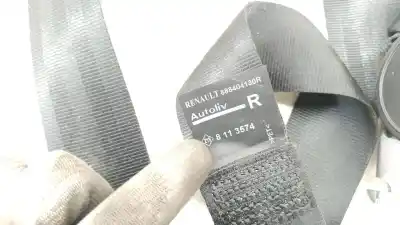 Автозапчастина б/у задній правий ремін безпеки для renault clio iv (bh_) 1.5 dci 90 посилання на oem iam 888404130r 888404130r 888404130r