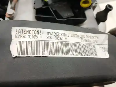 Second-hand car spare part complete engine for seat leon (1m1) 1.6 16 v oem iam references   