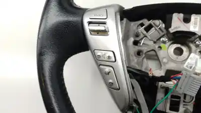 Second-hand car spare part steering wheel for nissan note (e12) 1.5 dci oem iam references 484303vw2b 484303vw2b 484303vw2b