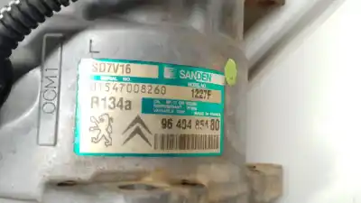 Peça sobressalente para automóvel em segunda mão compressor de ar condicionado a/a a/c por citroen berlingo / berlingo first monospace (mf_, gjk_, gfk_) 1.9 d (mfwjz) referências oem iam 9640486480 9640486480 9640486480