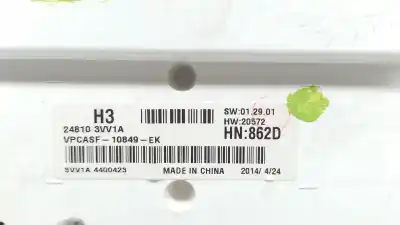 Second-hand car spare part dashboard for nissan note (e12) 1.5 dci oem iam references vpcasf10849ek vpcasf10849ek vpcasf10849ek