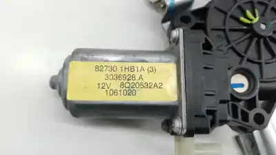 Peça sobressalente para automóvel em segunda mão elevador de vidros traseiro esquerdo por nissan note (e12) 1.5 dci referências oem iam 827013vv0a 827013vv0a 827013vv0a