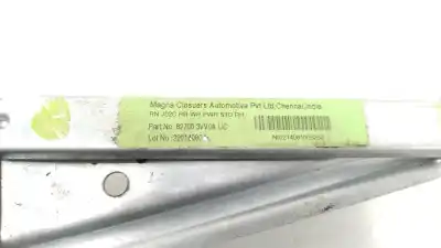 Second-hand car spare part rear right window regulator for nissan note (e12) 1.5 dci oem iam references 827003vv0a 827003vv0a 827003vv0a