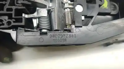 Автозапчастина б/у завнішня ручка задня ліва для citroen c4 cactus 1.5 bluehdi 100 посилання на oem iam 9802977380 9802977380 9802977380