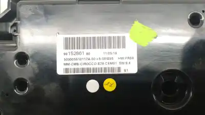 Pezzo di ricambio per auto di seconda mano pannello degli strumenti per citroen c4 picasso ii 1.6 hdi / bluehdi 115 riferimenti oem iam 9815286180  9815286180