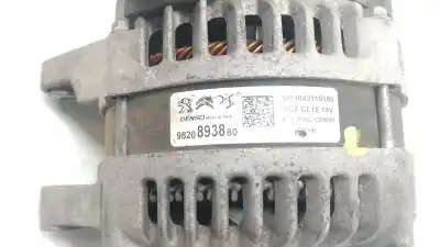 Peça sobressalente para automóvel em segunda mão alternador por citroen c4 cactus 1.5 bluehdi 100 referências oem iam 9820893880 9820893880 9820893880