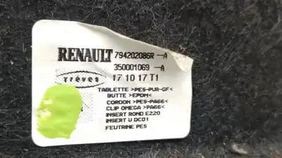 Second-hand car spare part parcel shelf for renault megane iv fastback (b9a/m/n_) 1.5 dci 110 (b9a3) oem iam references 794202086r 794202086r 794202086r