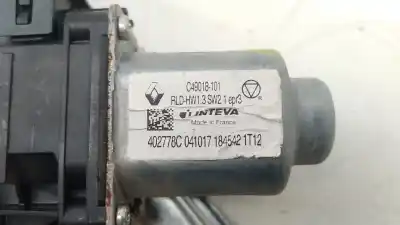Second-hand car spare part rear left window regulator for renault megane iv fastback (b9a/m/n_) 1.5 dci 110 (b9a3) oem iam references 402778c 402778c 402778c