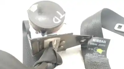 Автозапчастина б/у задній правий ремін безпеки для nissan qashqai / qashqai +2 i (j10, nj10, jj10e) 1.5 dci посилання на oem iam 88844jd000 88844jd000 88844jd000