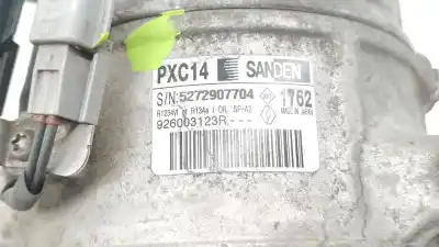 Peça sobressalente para automóvel em segunda mão compressor de ar condicionado a/a a/c por renault megane iv fastback (b9a/m/n_) 1.5 dci 110 (b9a3) referências oem iam 926003123r 926003123r 926003123r