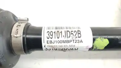 Автозапчастина б/у передня ліва трансмісія для nissan qashqai / qashqai +2 i (j10, nj10, jj10e) 1.5 dci посилання на oem iam 39101jd52b 39101jd52b 39101jd52b