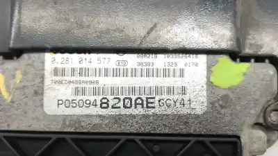 Second-hand car spare part power management control unit for dodge journey 2.0 crd oem iam references 0281014577  p05094820ae