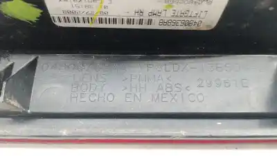 Second-hand car spare part interior rear right light for dodge journey 2.0 crd oem iam references 04806368ab 04806368ab 04806368ab
