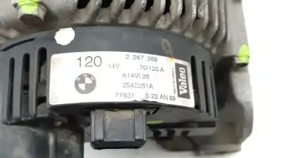 Second-hand car spare part alternator for bmw 3 (e46) 320 d oem iam references 2247389 2247389 2542251a