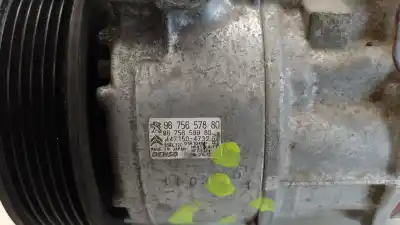 Автозапчасти б/у компрессор кондиционера воздуха за citroen c4 picasso ii 1.6 hdi / bluehdi 115 ссылки oem iam 9675657880 9675657880 9675657880