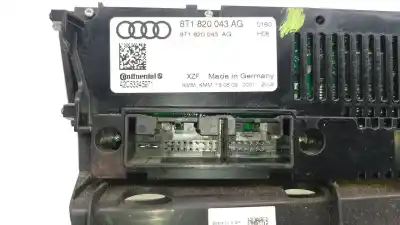 Peça sobressalente para automóvel em segunda mão comando de sofagem (chauffage / ar condicionado) por audi a4 b8 (8k2) 2.0 tdi referências oem iam 8t1820043ag 8t1820043ag 8t1820043ag