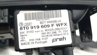 Second-hand car spare part multifunction switch for audi a4 b8 (8k2) 2.0 tdi oem iam references 8t0919609f 8t0919609f 8t0919609f