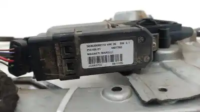 Second-hand car spare part driver left window regulator for renault clio iii 1.5 dci diesel cat oem iam references 400858f 400858f 400858f