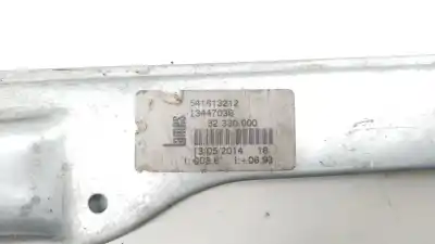 Second-hand car spare part driver left window regulator for opel corsa d selective oem iam references 541613212  541613212