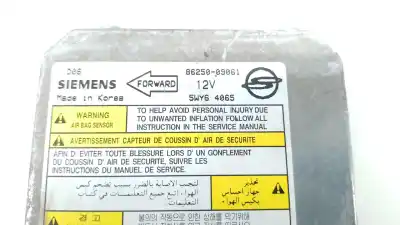 Peça sobressalente para automóvel em segunda mão centralina de airbag por ssangyong kyron 2.0 referências oem iam 8625009061 8625009061 8625009061