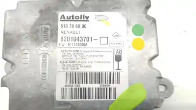 Pezzo di ricambio per auto di seconda mano centralina airbag per renault clio iii expression riferimenti oem iam 8201043701  610796000