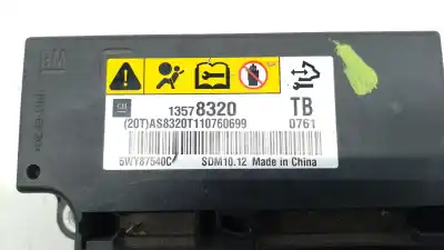 Peça sobressalente para automóvel em segunda mão centralina de airbag por chevrolet aveo 1.4 cat referências oem iam 13578320 13578320 13578320